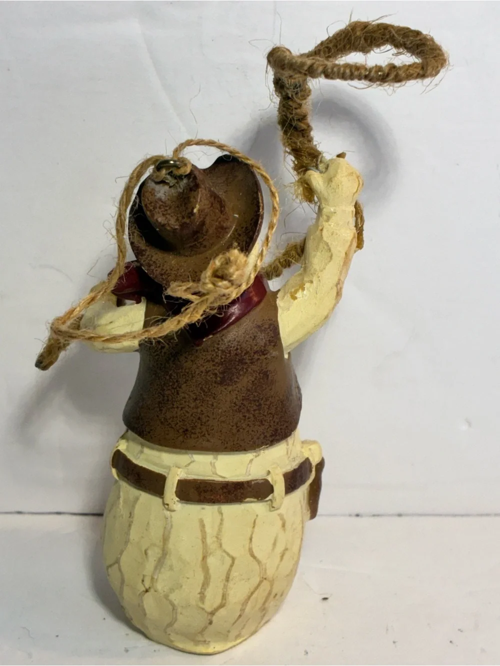 Flurryville Collection Wrangler Randy Snowman Ornament by LivingQuarters – NIB